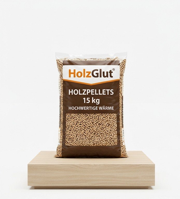 Holzpellets, Sack 15 kg (ENplus A1)